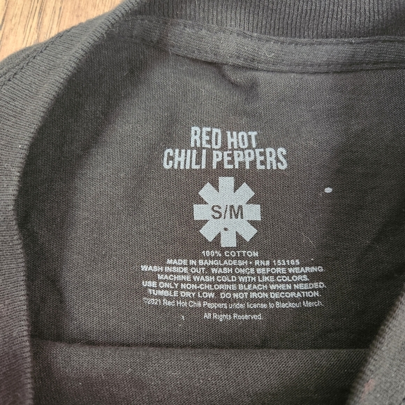 RWD HOT CHILI PEPPERS black t-shirt - Picture 4 of 7